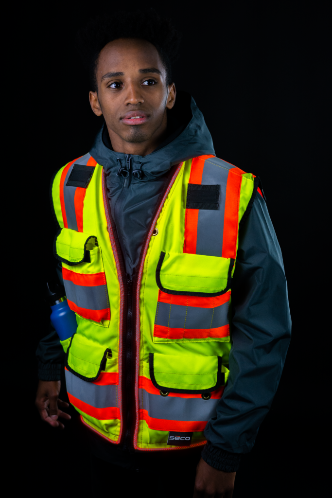 8265 Lighted Safety Utility Vest Ansiisea Class 2 Seco Manufacturing